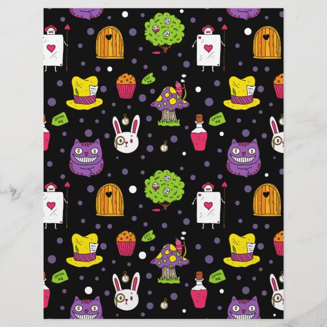 Papier Black Wonderland (Devant)