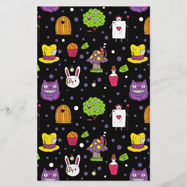 Papier Black Wonderland (Devant)