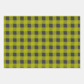 Papier blanc blanc rouge à envelopper Jeu de 3 (Devant 2)