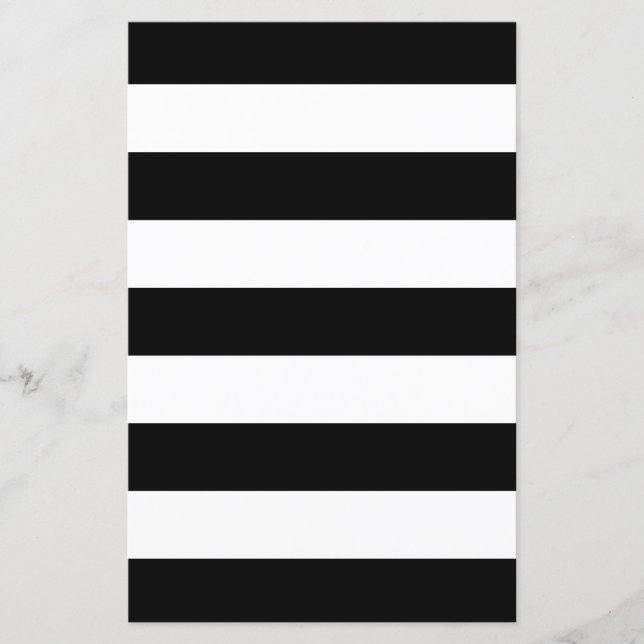 Papier Blancs Et Noirs Élégants (Devant)