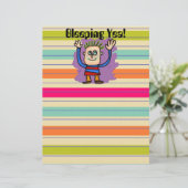 Papier Bleeping Oui ! (Debout devant)