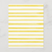 Papier Bleu | Budget Lemon Main Squeeze Fête des mariées (Dos)