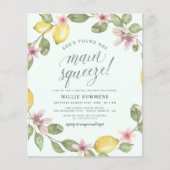 Papier Bleu | Budget Lemon Main Squeeze Fête des mariées (Devant)