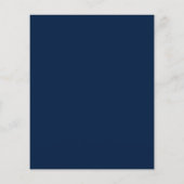 Papier Bleu Céleste Enregistrer La Date Anniversaire Quin (Dos)