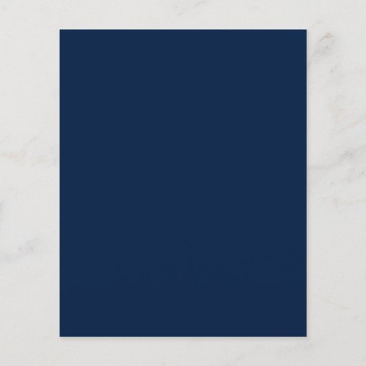Papier Bleu Céleste Enregistrer La Date Anniversaire Quin (Dos)