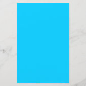 Papier Bleu ciel vif uni (Dos)