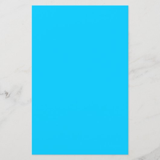 Papier Bleu ciel vif uni (Devant)