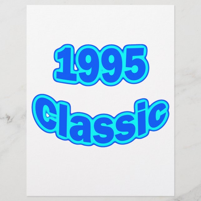 Papier Bleu classique 1995 (Devant)