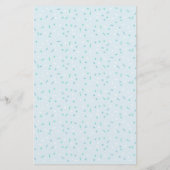 Papier Bleu Donut Qu'est-ce que dans votre jeu de douche (Dos)