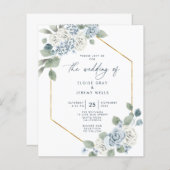 Papier Bleu Dusty (Devant / Derrière)