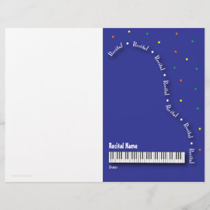 Papier Bleu Grand Piano Considérant Noir
