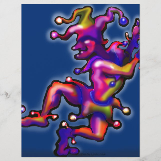 Papier Bleu Jester Saphire (Devant)