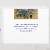 Papier Bleu mariage (Dos)