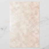 Papier Bleu Orange Tiger Lily Floral Nom de la ligne (Dos)