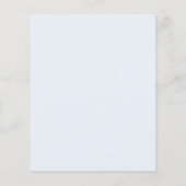 Papier Blue bow c'est une invitation Baby shower garçon (Dos)