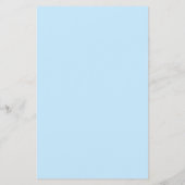 Papier Blue Dinosaur Baby shower Word Recherche Jeu (Dos)