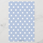 Papier Blue Floral Cute Elephant Nom de la race Jeu (Dos)