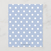 Papier Blue Floral Elephant Devine Combien De Lollies Jeu (Dos)