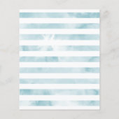 Papier Blue Ice Cream Baby Nom Douche Jeu (Dos)