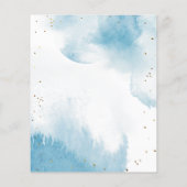 Papier Blue Moon Devine Le Prix Baby shower droit jeu (Dos)