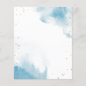 Papier Blue Moon Guess The Baby Food Douche Jeu (Dos)