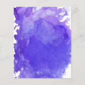 Papier Blueberries| Berry Sweet | Voeux pour bébé (Dos)