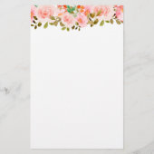 Papier Blush Pink Fête des mariées Il A Dit Qu'Elle A Dit (Dos)