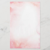 Papier Blush rose Floral Baby shower Baby Face Jeu (Dos)