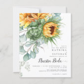 Papier Boda de girasoles de otoño económica pero hermosa (Devant)