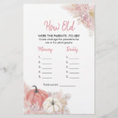 Papier Bohème chute dans l'amour Citrouille comment vieux (Devant)