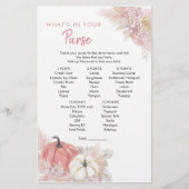 Papier Bohemian Fall in Love Citrouille Ce qui est dans v (Devant)