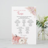 Papier Bohemian Fall in Love Citrouille Ce qui est dans v (Debout devant)