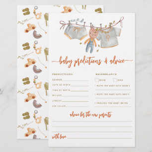 Papier Boho Baby Prédictions et conseils