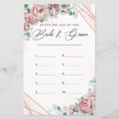 Papier Boho blush eucalyptus Devinez Le jeu de photos de  (Devant)