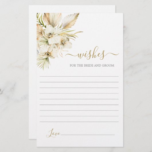 Papier Boho Desert Wives for the Bride card (Devant / Derrière)