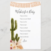 Papier Boho Fiesta Taco 'bout Love Wives for Baby Card (Devant)