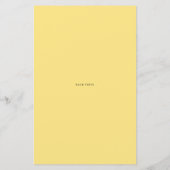 Papier Boho Lemon Trouvez le jeu de douche coupe-glace in (Dos)