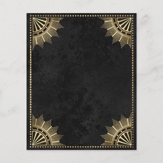 Papier Boho Mystical Sun Invitation 21e anniversaire (Dos)