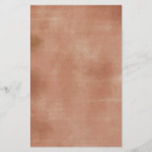 Papier Boho Rustic Citrouille tomber dans l'amour prédict (Dos)