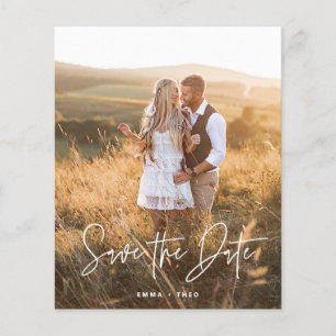 Papier Boho simple Photo du script BUDGET Enregistrer l