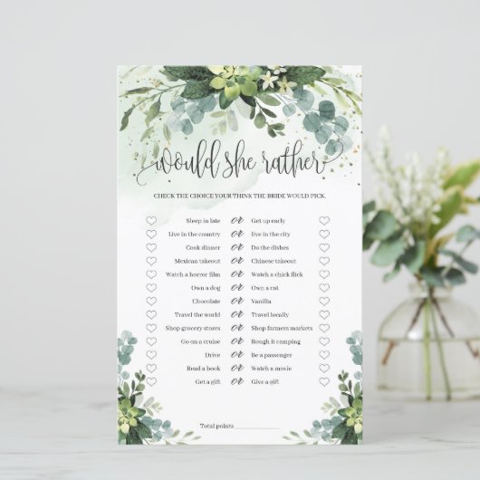 Papier Boho succulent boho verdure Voudrait-elle Plaire j (Debout devant)