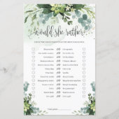 Papier Boho succulent boho verdure Voudrait-elle Plaire j (Devant)