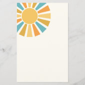 Papier Boho Sunshine Voudrait-Elle Plutôt Baby shower Jeu (Dos)