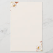 Papier Boho Teddy Bear Baby shower Jeu (Dos)