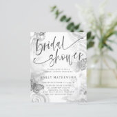 Papier Boho Vintage Garden & Butterfly Fête des mariées (Debout devant)