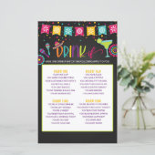 Papier Boire Si Jeu - Fiesta (Debout devant)