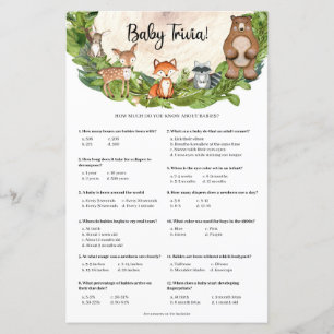 Papier Bois animaux bois tranche de bois verdure Baby Tri