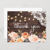 Papier Bois Budget, dentelle, broyage et broyage Merci Fl (Devant / Derrière)