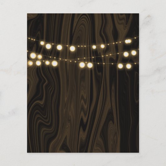 Papier Bois foncé rustique et lumières 4 Photo Enregistre (Dos)