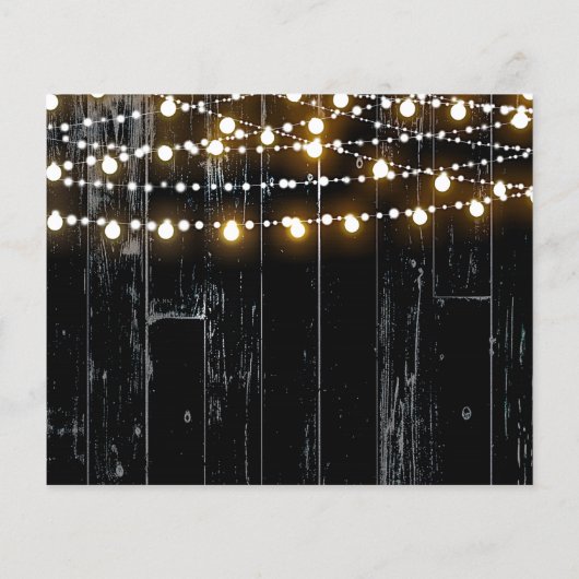 Papier Bois noir rustique et lumières Photo Enregistrer l (Dos)